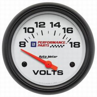 Auto Meter GM Series Electric Voltmeter Gauge - 5891-00407